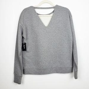 Lord & Taylor | Gray Glitter Sweater